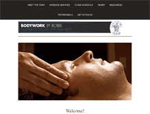 Tablet Screenshot of bodyworkbybobbi.net